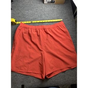 DSG Agility Shorts Men's Large Color Red Sun Inseam‎ 6" New 1021